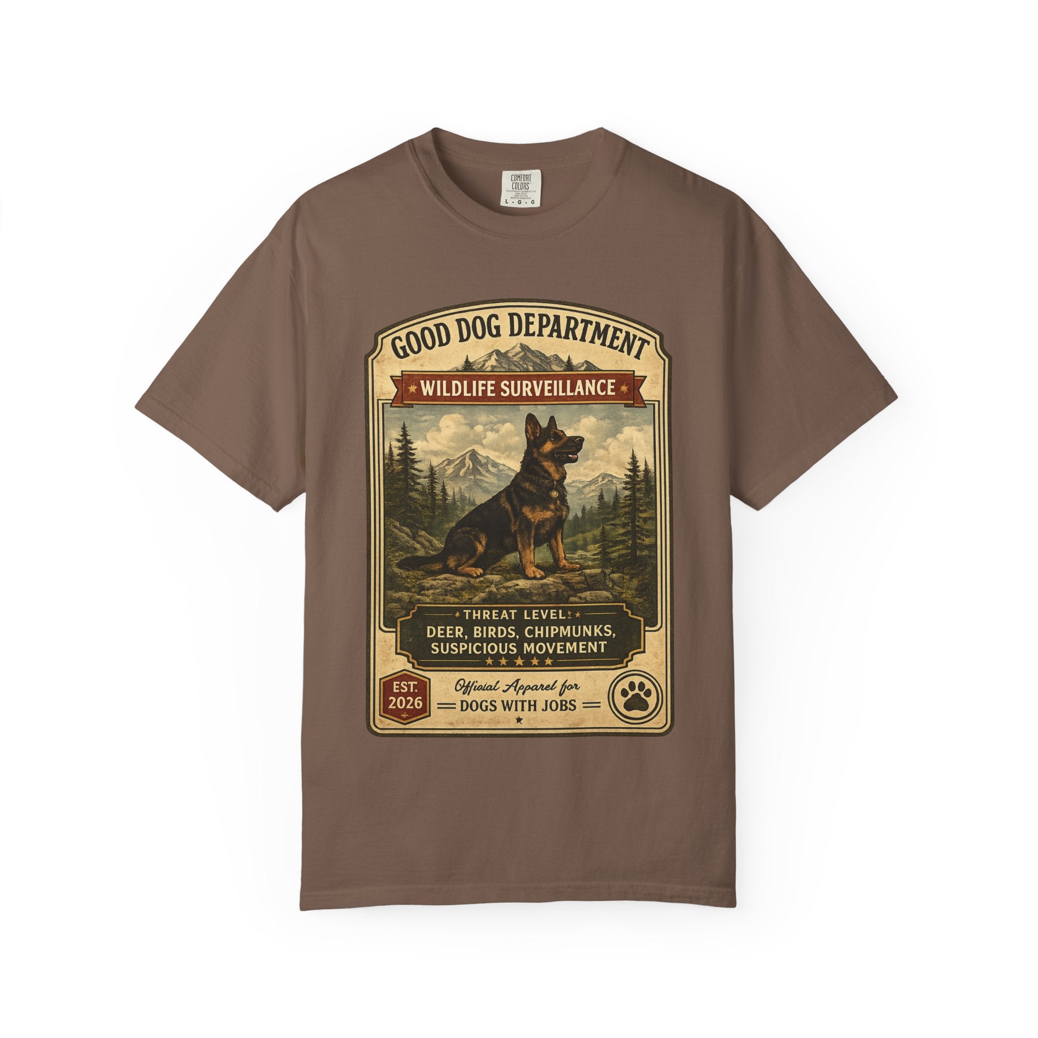 German Shepherd  — "Wildlife Surveillance"