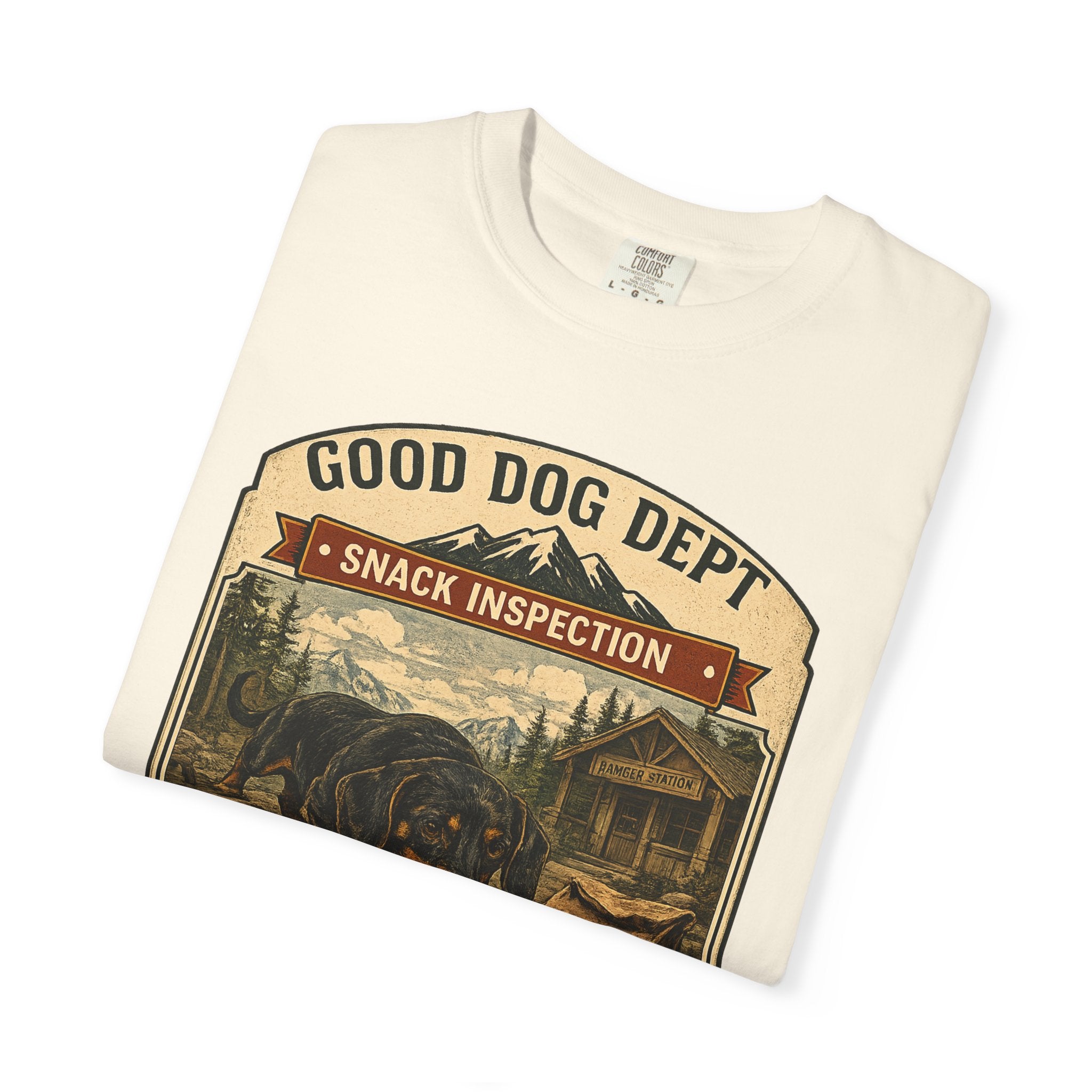 Dachshund —  "Snack Inspection"