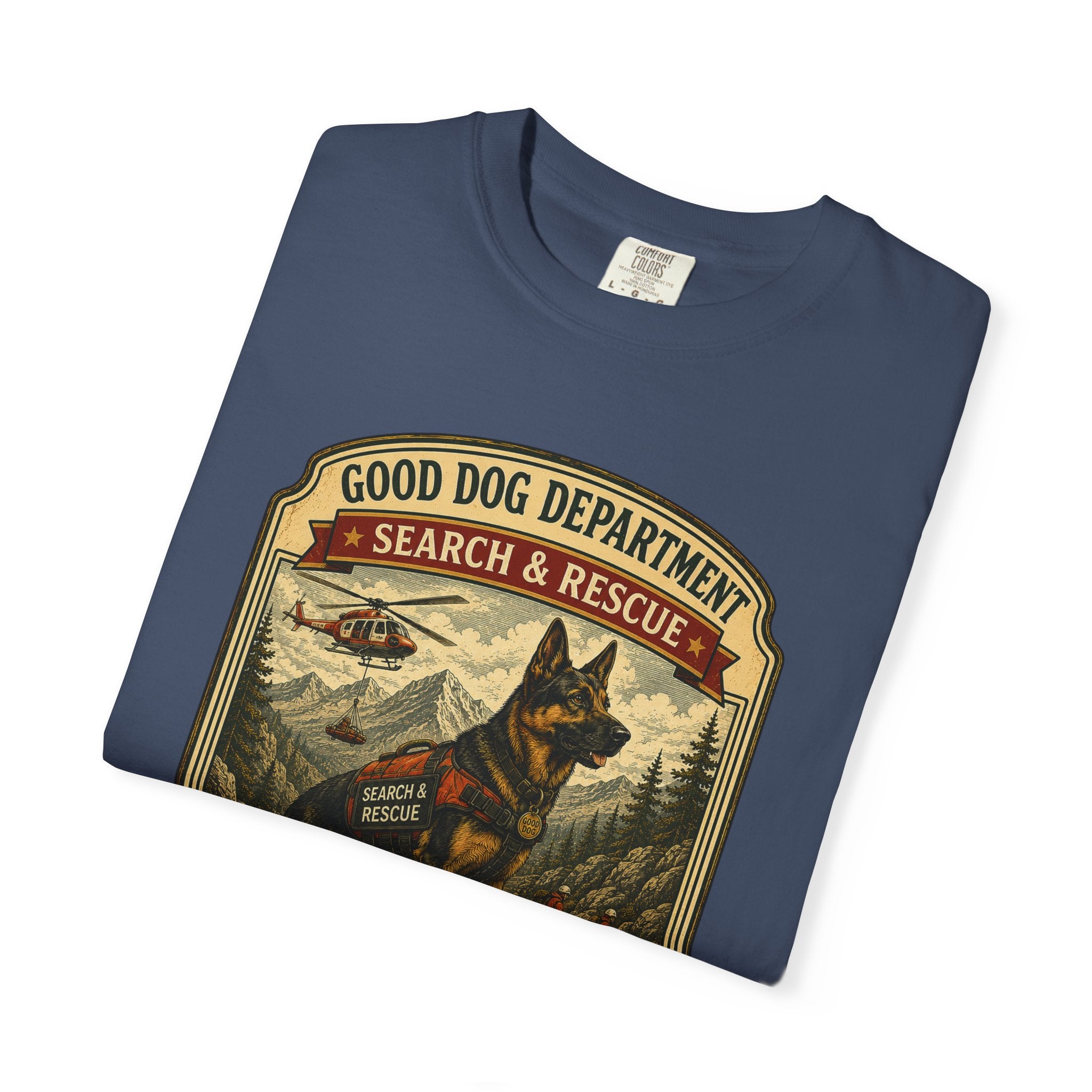 German Shepherd — " Search & Rescue"